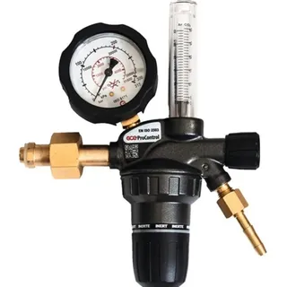 Gce Flaschendruckminderer ProControl Flowmeter Argon/CO 200bar 1-stufig 16l/min