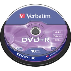 Bild von DVD+R 4.7GB 16x 10er Spindel