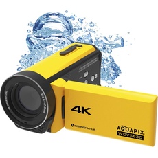Easypix Aquapix WDV5630 Yellow (13 Mpx, 30p), Videokamera, Gelb