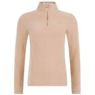 Protest Remutez Fleece Mit Halbem Reißverschluss - Bamboo Beige - L