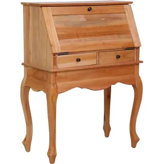 vidaXL Sekretär 78×42×103 cm Massivholz Mahagoni - Braun