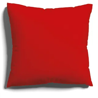 Schlafgut Kissenbezug »EASY Jersey« Kissenhülle mit Reißverschluss, weich und saugfähig, Kissenbezug, rot