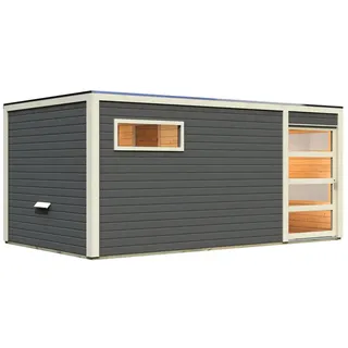 Hygge mit Vorraum ohne Ofen terragrau