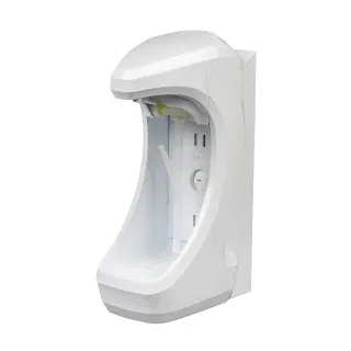 Ophardt RX 5 T Seifen-/Desinfektionsmittelspender, Berührungsloser Seifen- und Händedesinfektionsmittelspender aus Kunststoff, Mit Einwegpumpe, 1,0 ml pro Hub, mit Rückwand, DHP