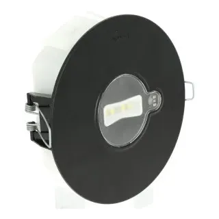 Legrand 660044BK X-Light 360, 200 Lumen, 1 Stunden, Dauer & Bereitschaft, IP42, Schwarz