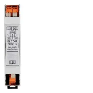 Elcom RED611Y Verteiler/Abzweiger 1 fach REG 2Draht lichtgrau