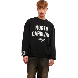Mister Tee North Carolina Bold Faced Oversized Kapuzenpullover - Black - S