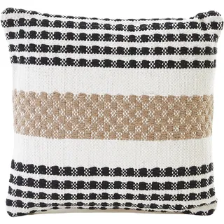 Andiamo Kissenbezug Malena 45 x 45 cm Schwarz