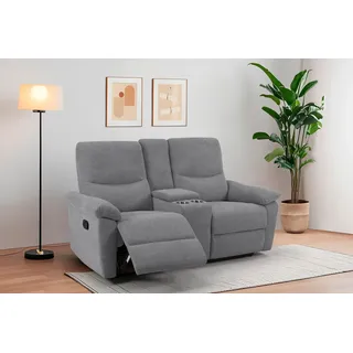 Home Affaire TV-Sessel ODILON Relaxfunktion elektrisch 181 x 91 x 0 cm Grau