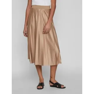 VILA Faltenrock Damen Beige 40