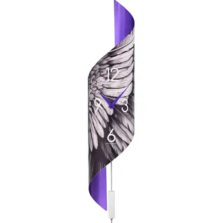 Hermle 71018-K82200 - Flügelmotiv - Violett