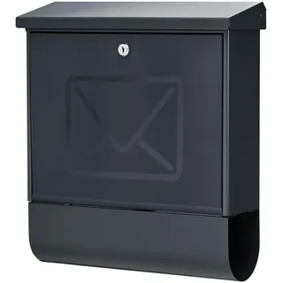 Burg Wächter Lucenta 2700 ANT Anthrazit inkl. Zeitungsfach