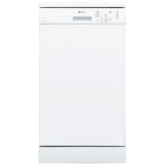 Nabo Geschirrspüler , Weiß , 44.8x85x59.8 cm , Startzeitvorwahl, AquaStop, Salzmangelanzeige, Klarspülmangelanzeige, Besteckkorb , Küchen, Küchenelektrogeräte, Geschirrspüler