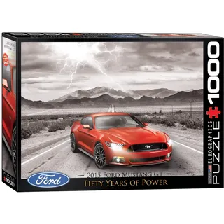 Eurographics 6000-0702 Ford Puzzle, bunt, Rot/Ausflug, Einfarbig (Getaway Solids)