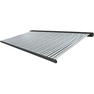 Mendler Kassetten-Markise T122 400 cm grau/weiß