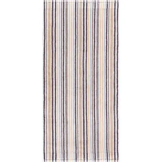 Egeria Combi Stripes Handtuch 50 x 100 cm grau