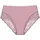 Maxislip mit Spitze femininer Stil glatt elegant rosa