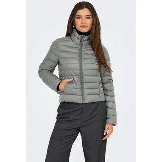 Only "ONLTAHIA LW QUILTED JACKET OTW NOOS", ohne Kapuze Kunstfaser, castor gray),