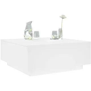 vidaXL Couchtisch Weiß 100x100x40 cm Holzwerkstoff