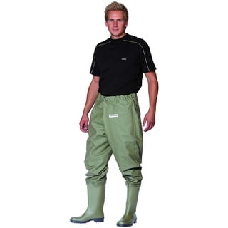 OCEAN Angler-Hüftwathose, leichte Olive, 45