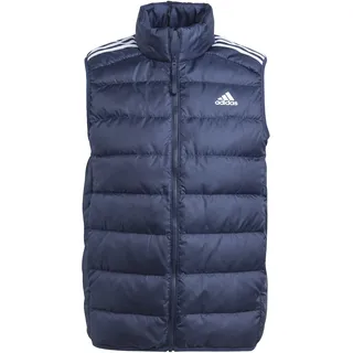 adidas Herren Daunenweste Essentials 3-Stripes Light Vest IK3210 S - Legend Ink - S