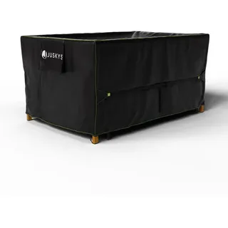 Juskys Gartenmöbelabdeckung 95 x 75 x 170 cm Schwarz