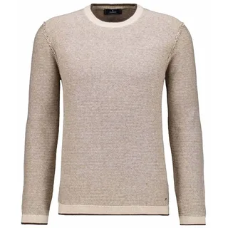 RAGMAN Rundhalspullover, beige