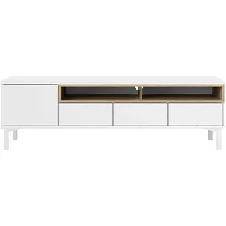 INOSIGN »Roomers TV-Board, TV-Möbel, TV-Unit, Media-Möbel, Sideboard«, Breite/Höhe 156/48 cm, 2 offene Fächer mit Rahmen-Optik, Kabelführung