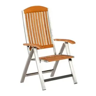 Merxx Keros Klappsessel 60 x 69 x 118 cm braun