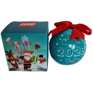 LEGO Weihnachtskugel 2023 Limitierte Auflage Saisonales Geschenk 106143