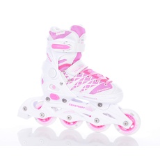 TEMPISH Mädchen Schlittschuhe / Inline Skates CLIPS Duo Girl, rosa-weiß, 29-32, 13000008254