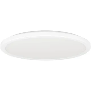 EGLO connect.z Smart Home LED Badezimmer Deckenleuchte Rovito-Z, ZigBee, App und Sprachsteuerung Alexa, warmweiß-kaltweiß, RGB, dimmbare Bad Deckenlampe, weiß, IP44, Ø 39 cm