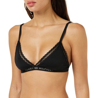 Tommy Hilfiger UNLINED TRIANGLE Triangel-BHs Damen, Schwarz (Black), XL