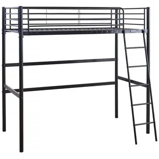 Habitat Garten Etagenbett alora Schwarz , Metall , 190x90 cm , Babymöbel & Kindermöbel, Kinderzimmer & Jugendzimmer, Kinderbetten, Hochbetten