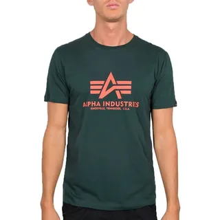 Alpha Industries Basic Kurzarm-T-Shirt Dark Petrol S