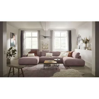 Musterring Wohnlandschaft 434 cm Rosa