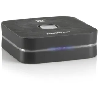 MARMITEK BoomBoom 80 – Musik kabellos streamen – NFC & 3,5mm Klinke – HiFi Stereo Klang – Kompakter Bluetooth Receiver – Heim HiFi