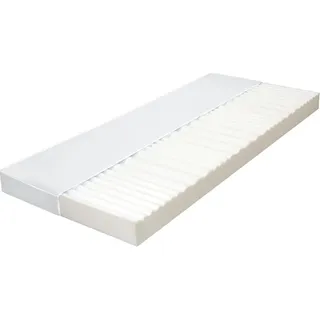 The Living Store Matratze 160 x 200 cm 7 Zonen PolyurethanSchaum 10 cm H2 H3
