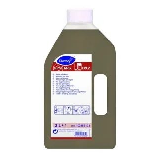 Suma Max D9.2 Backofen- und Grillreiniger, Hochwirksamer Grill- und Backofenreiniger, 2 l - Flasche