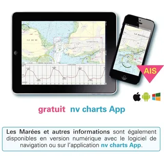Nv Charts Seekarten Von Lorient Zur Insel Noirmoutier-nantes - Multicolour - One Size