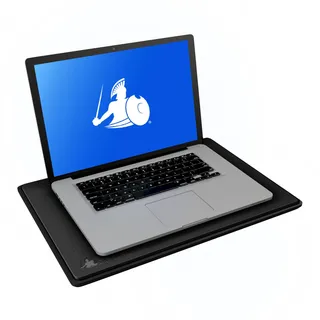 DefenderPad Hitzeschutzmatte / Strahlenschutzmatte, für Laptop / Notebook