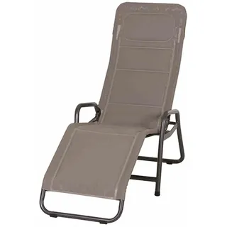 Siena Garden Klappliege 143 x 67 x 116 cm Braun