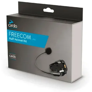 Cardo Freecom For Open Face Helmet Intercom Audio-kit - Black - One Size