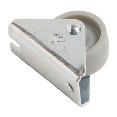 Möbel-Bockrolle Standard Ø 25 mm 40 kg