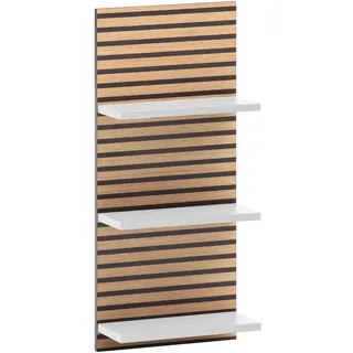 Schildmeyer Katta Wandregal 30,3 x 17,5 x 70,2 cm Weiß
