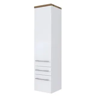 Held Held-Möbel Midischrank Davos Dekor Weiß