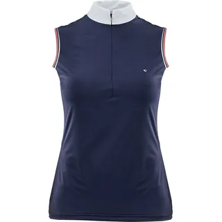 Aubrion - "Arcaster" Bluse für Springreiten für Damen Ärmellos ER2025 (XL) (Marineblau) - Blau
