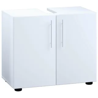 VCM »Holz Badunterschrank Flandu ll Drehtüren«, Weiß