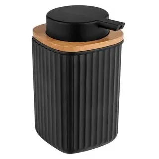 Wenko Seifenspender Rotello, in schwarz, - 250 ml