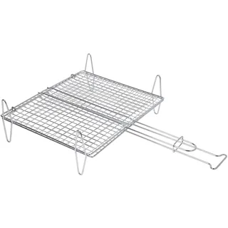 Sauvic 30x35 Cm Edelstahl-fischgrill Silber